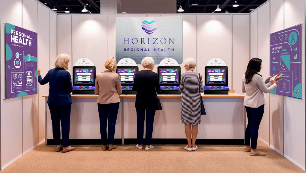 Health Quiz Games at a Health Expo